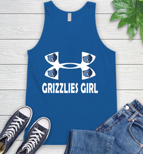 NBA Memphis Grizzlies Girl Under Armour Basketball Sports Tank Top 4