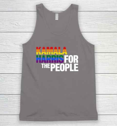 Kamala Harris 2020 for the People LGBT Tank Top 6