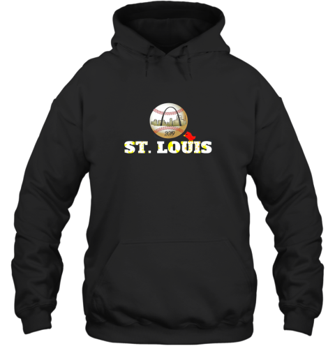 Saint Louis Red Cardinal Shirt Baseball Hometown 2019 Hoodie