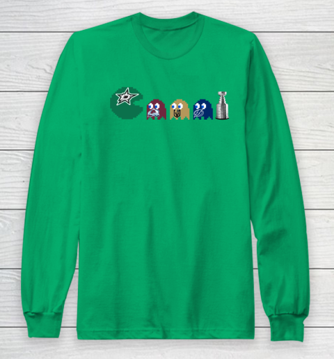 Dallas Stars x Pacman Create History For Stanley Cup Long Sleeve T-Shirt 7