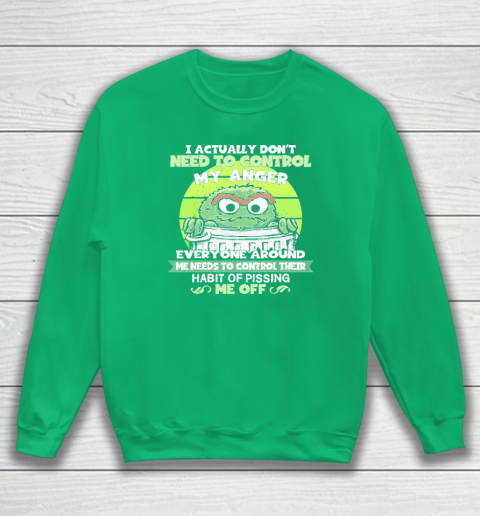 I Actually Don't Need To Control My Anger Sweatshirt 4