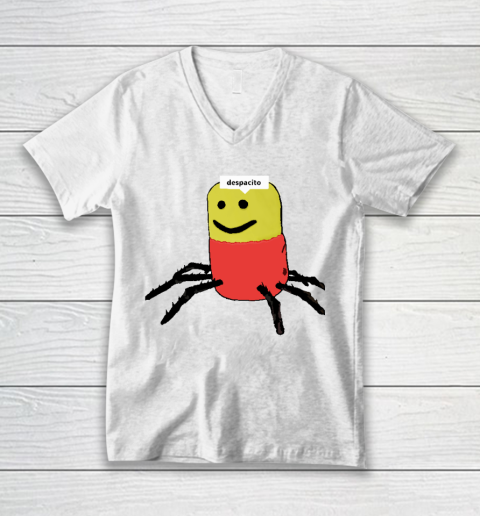 Despacito Target Spider V-Neck T-Shirt