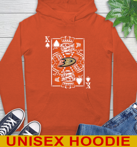 Anaheim Ducks NHL Hockey The King Of Spades Death Cards Shirt Hoodie 4
