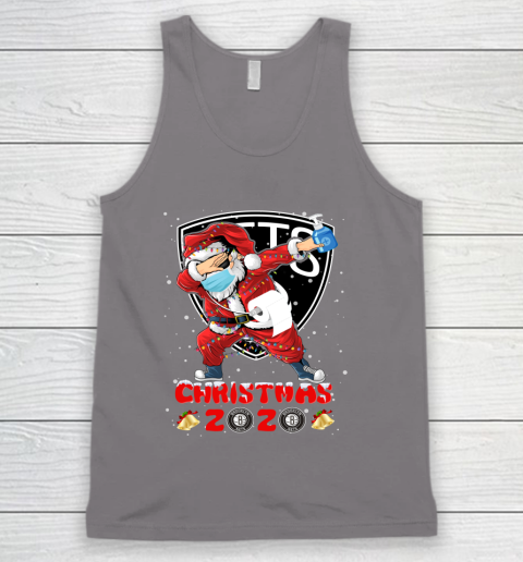 Brooklyn Nets Funny Santa Claus Dabbing Christmas 2020 NBA Tank Top 6