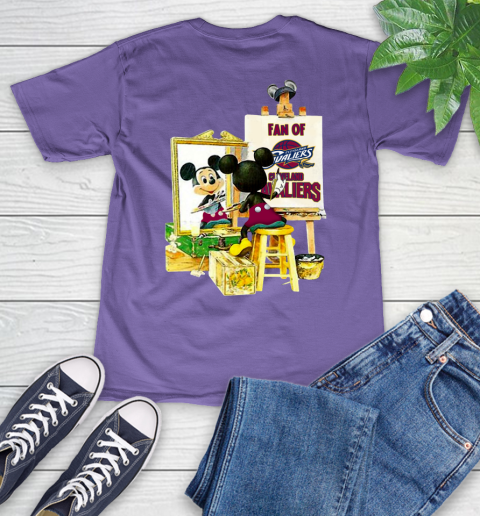 NBA Basketball Cleveland Cavaliers Mickey Drawing Shirt 53