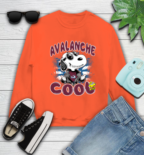 NHL Hockey Colorado Avalanche Cool Snoopy Shirt Sweatshirt 3