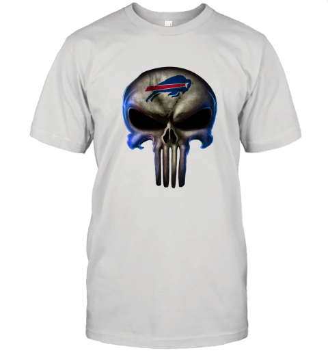 Buffalo Bills The Punisher Mashup Football Unisex Jersey Tee