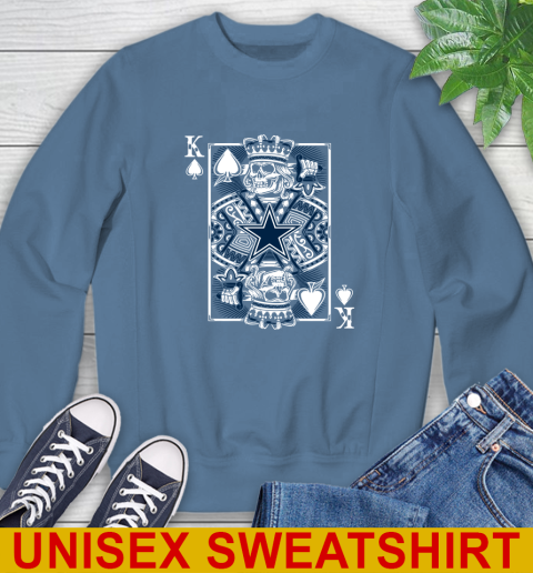 Dallas Cowboys NFL Football The King Of Spades Death Cards Shirt Sweatshirt 10