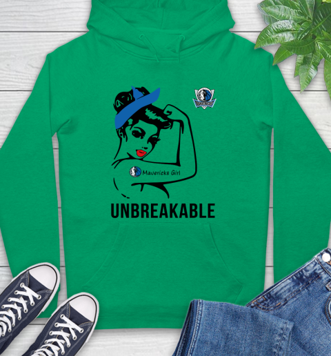 NBA Dallas Mavericks Girl Unbreakable Basketball Sports Hoodie 5