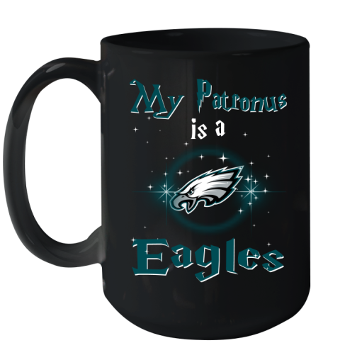 NFL Football Harry Potter My Patronus Is A Philadelphia Eagles Ceramic Mug 15oz