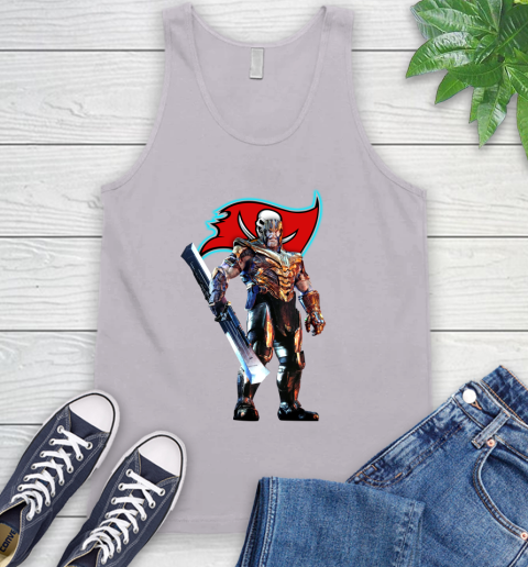 NFL Thanos Gauntlet Avengers Endgame Football Tampa Bay Buccaneers Tank Top 4