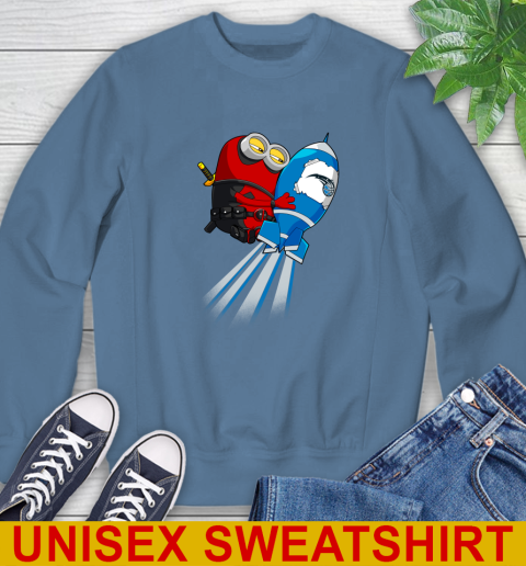NBA Basketball Orlando Magic Deadpool Minion Marvel Shirt Sweatshirt 10