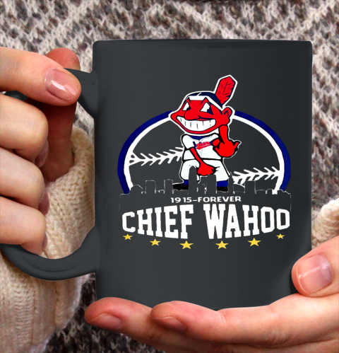 Chief Wahoo distressed Cleveland Ceramic Mug 11oz