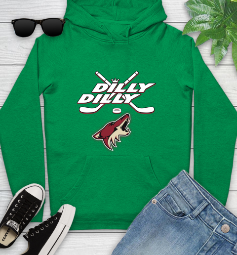NHL Arizona Coyotes Dilly Dilly Hockey Sports Youth Hoodie 7