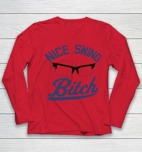 Nice Swing Bitch Youth Long Sleeve 7