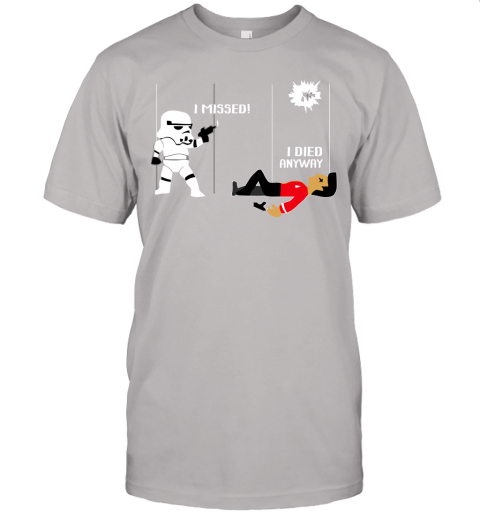 xzz2 star wars star trek a stormtrooper and a redshirt in a fight shirts jersey t shirt 60 front ash