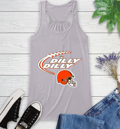 NFL Cleveland Browns Dilly Dilly Football Sports Racerback Tank 5