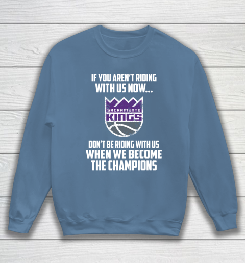 NBA Sacramento Kings Basketball We Become The Champions Sweatshirt 6