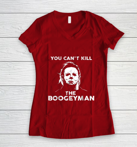 Horror Movie Halloween Michael Myers Women's V-Neck T-Shirt 8