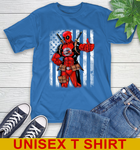 MLB Baseball Toronto Blue Jays Deadpool American Flag Shirt T-Shirt 11
