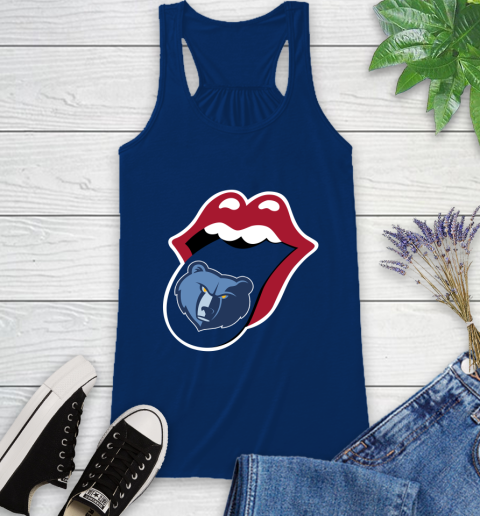 Memphis Grizzlies NBA Basketball Lips I Root For My Team Adoring Fan 45