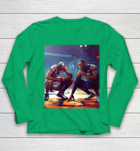 Michael Jordan Lebron James Kobe Bryant Youth Long Sleeve 4