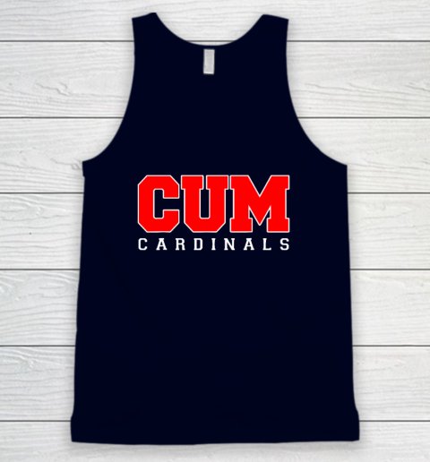CUM Cardinals Christian University Michigan Tank Top 2
