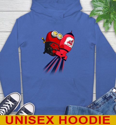 MLB Baseball Cleveland Indians Deadpool Minion Marvel Shirt Hoodie 9
