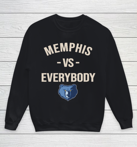 Memphis Grizzlies Vs Everybody Youth Sweatshirt