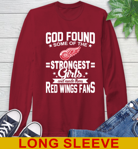 Girls red wings shop shirt