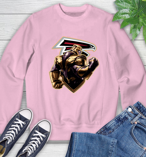 NFL Thanos Avengers Endgame Football Sports Atlanta Falcons Sweatshirt 9
