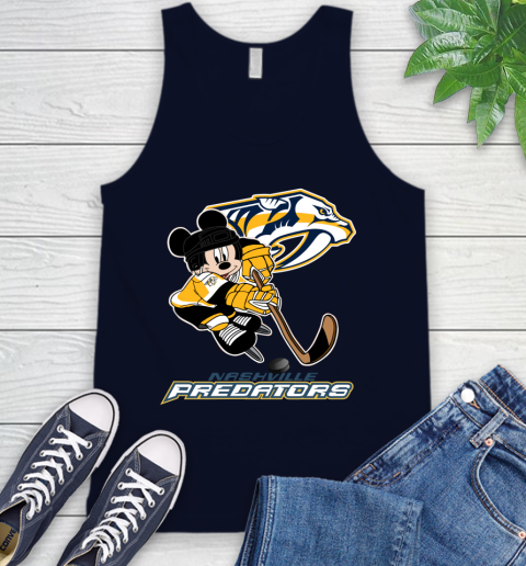 NHL Nashville Predators Mickey Mouse Disney Hockey T Shirt Tank Top 3