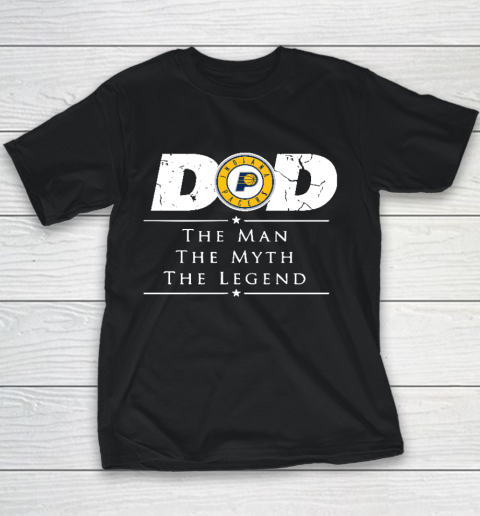 Indiana Pacers NBA Basketball Dad The Man The Myth The Legend Youth T-Shirt