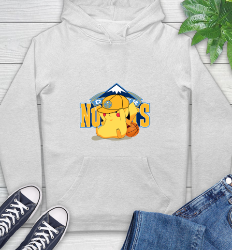 NBA Pikachu Basketball Sports Denver Nuggets Hoodie