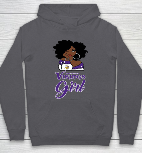 Minnesota Vikings Girl NFL Hoodie 7