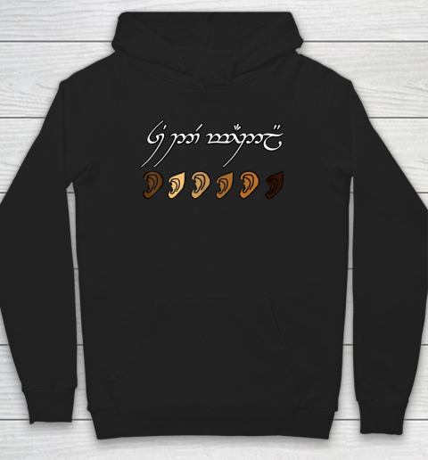 You All Are Welcome Here Funny Ears Hoodie