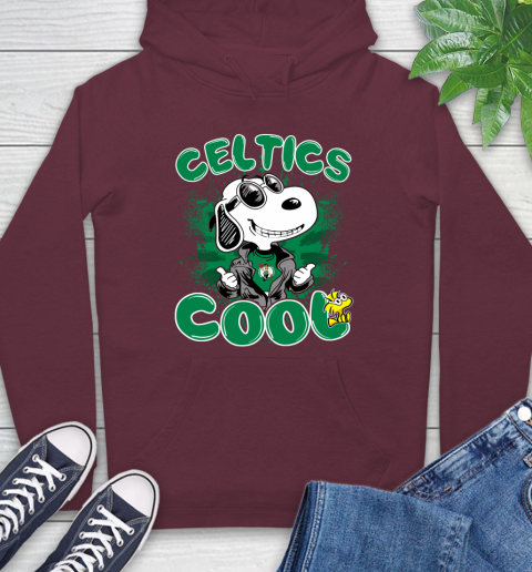 NBA Basketball Boston Celtics Cool Snoopy Shirt Hoodie 6