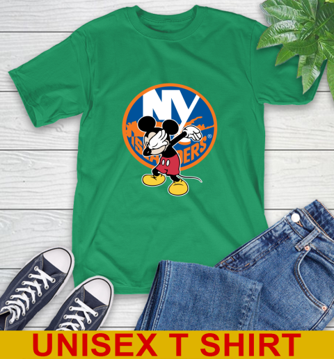New York Islanders NHL Hockey Dabbing Mickey Disney Sports T-Shirt 7