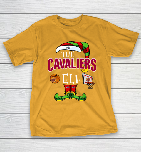 Cleveland Cavaliers Christmas ELF Funny NBA T-Shirt 2