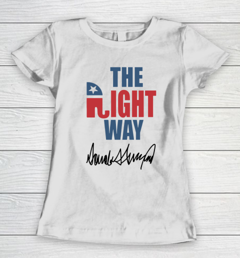 Republican Elephant Joe The Right Way Women's T-Shirt
