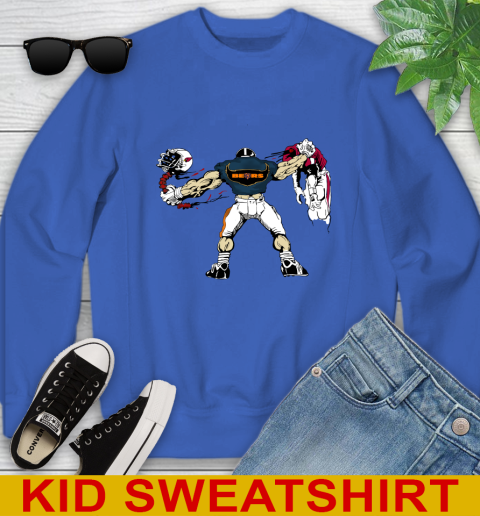 Chicago Bears NFL Football Fight For Victory Youth Sweatshirt 7