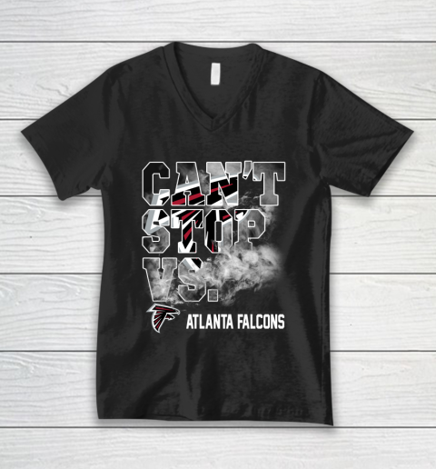 NFL Atlanta Falcons Can't Stop Vs V-Neck T-Shirt