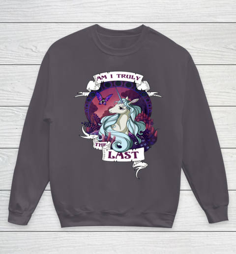 I am truly the last unicorn Youth Sweatshirt 5