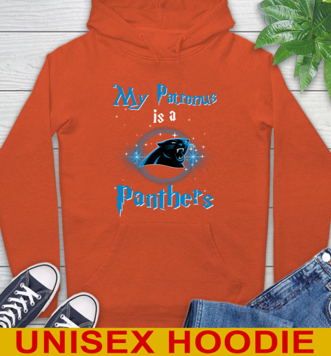 NFL Football Harry Potter My Patronus Is A Carolina Panthers Hoodie 4