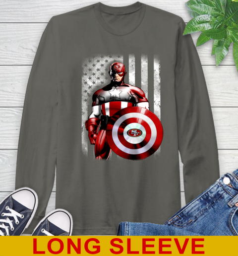 San Francisco 49ers NFL Football Captain America Marvel Avengers