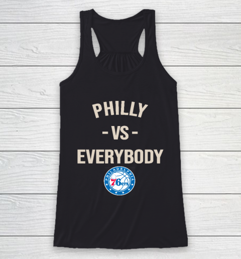 Philadelphia 76ers Vs Everybody Racerback Tank