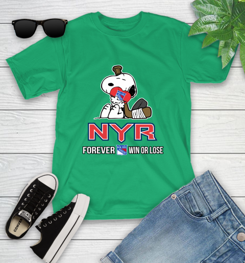 NHL The Peanuts Movie Snoopy Forever Win Or Lose Hockey New York Rangers 108