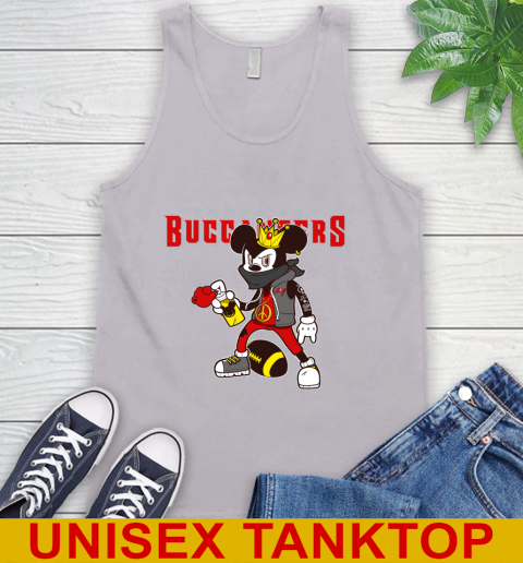 Tampa Bay Buccaneers NFL Football Mickey Peace Sign Sports Tank Top 4