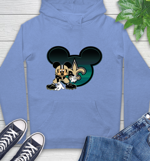 NFL New Orleans Saints Mickey Mouse Disney Football T Shirt Hoodie 11