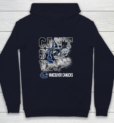 NHL Vancouver Canucks Hockey Can't Stop Vs Youth Hoodie 2